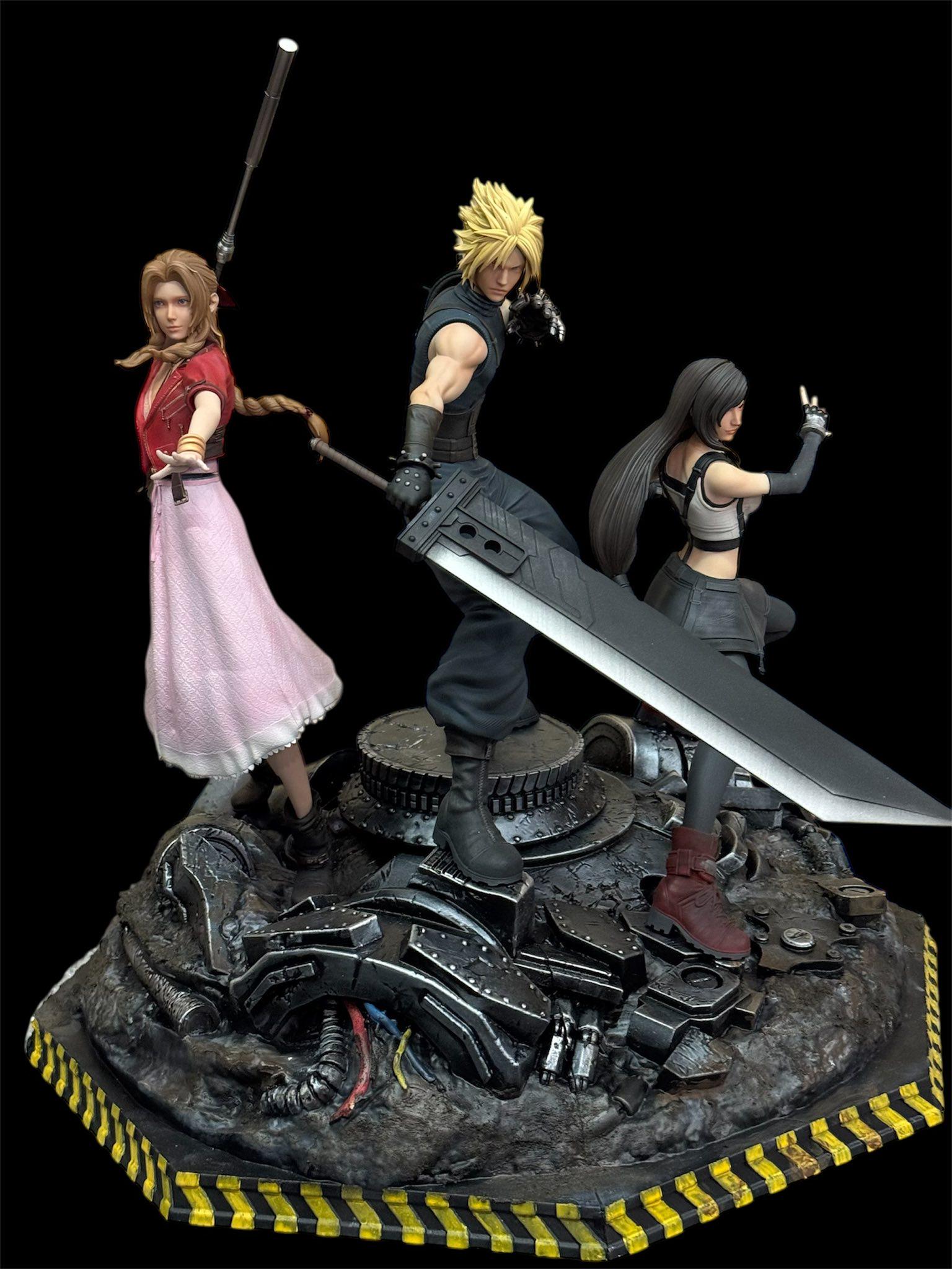 Custom Trio Figurine – hand Painted 1/8 Scale Resin Statue