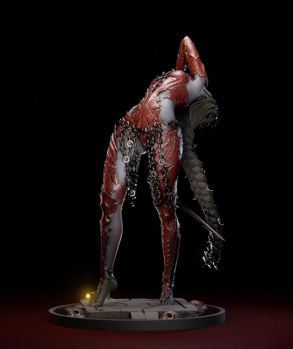 Twisted Blade Dancer – Hand Painted 1/6 Scale