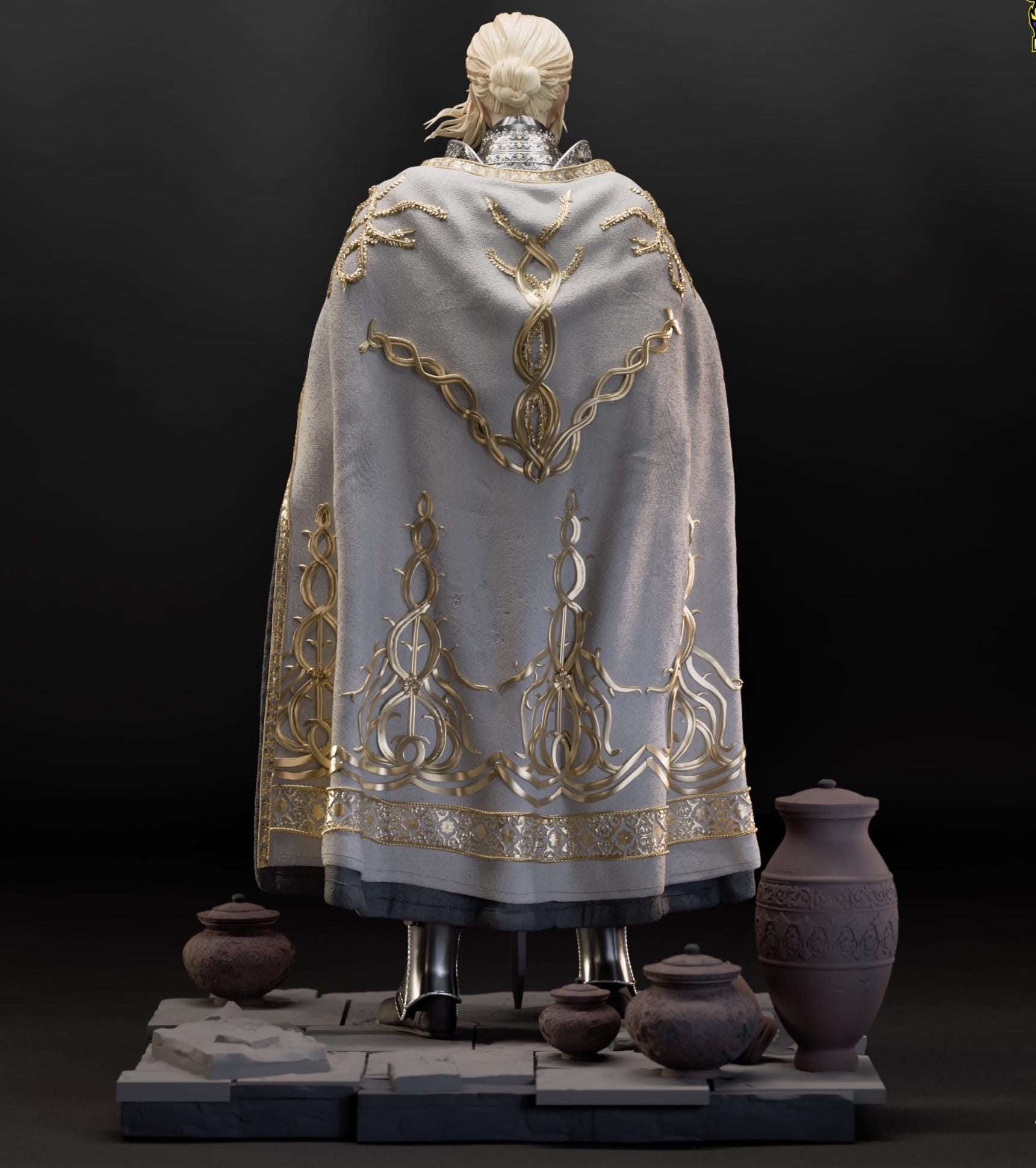 Custom Figurine of Noble Knight – hand Painted 1/6 Resin Statue
