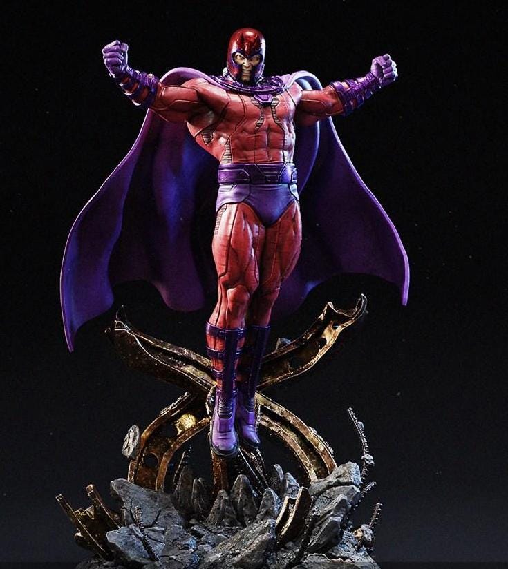 Hand-Painted 1/6 Scale Figurine – Master of Magnetism