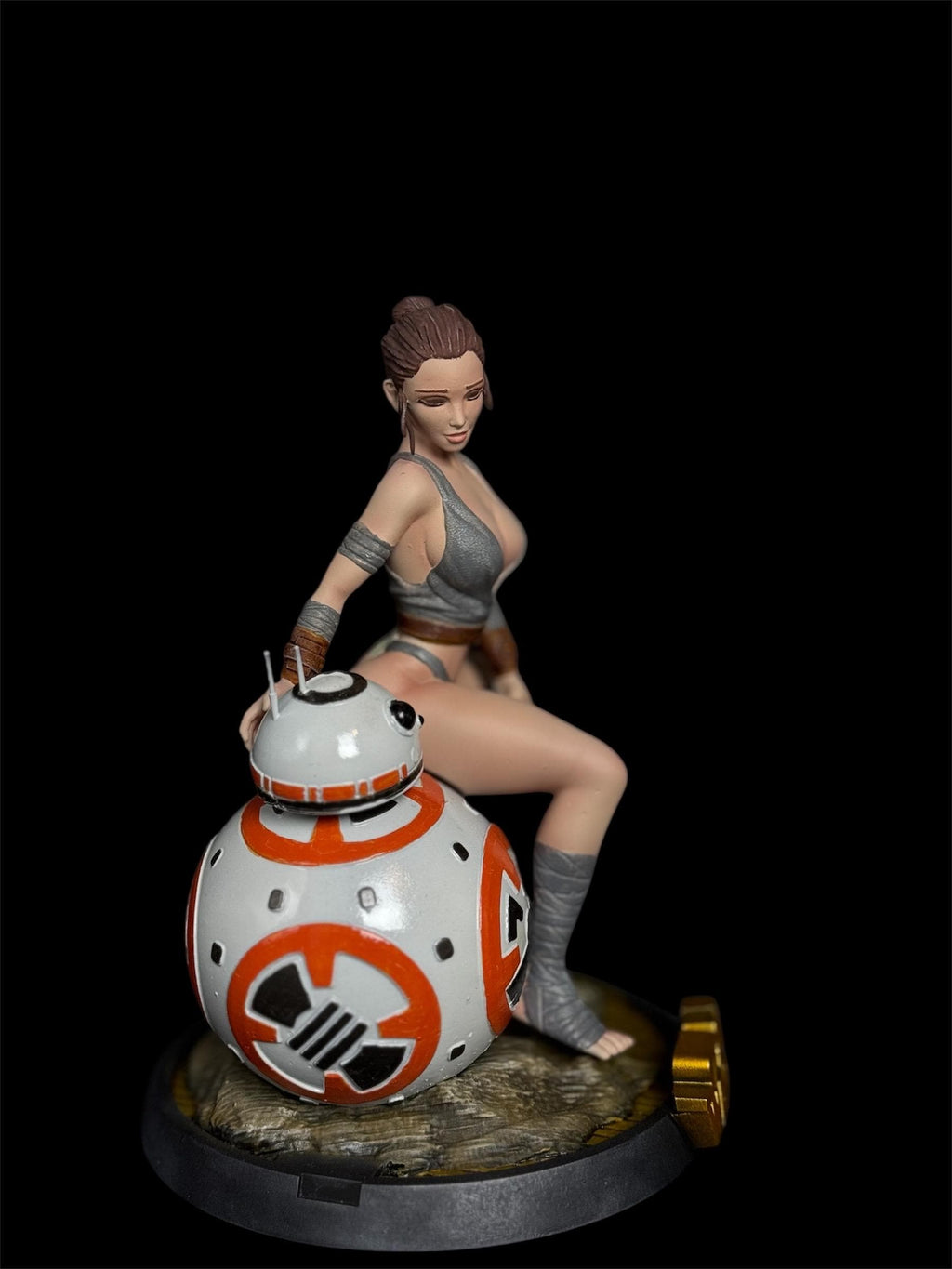 Jedi Protector Pin Up rey figurine| 1/8 hand painted statue