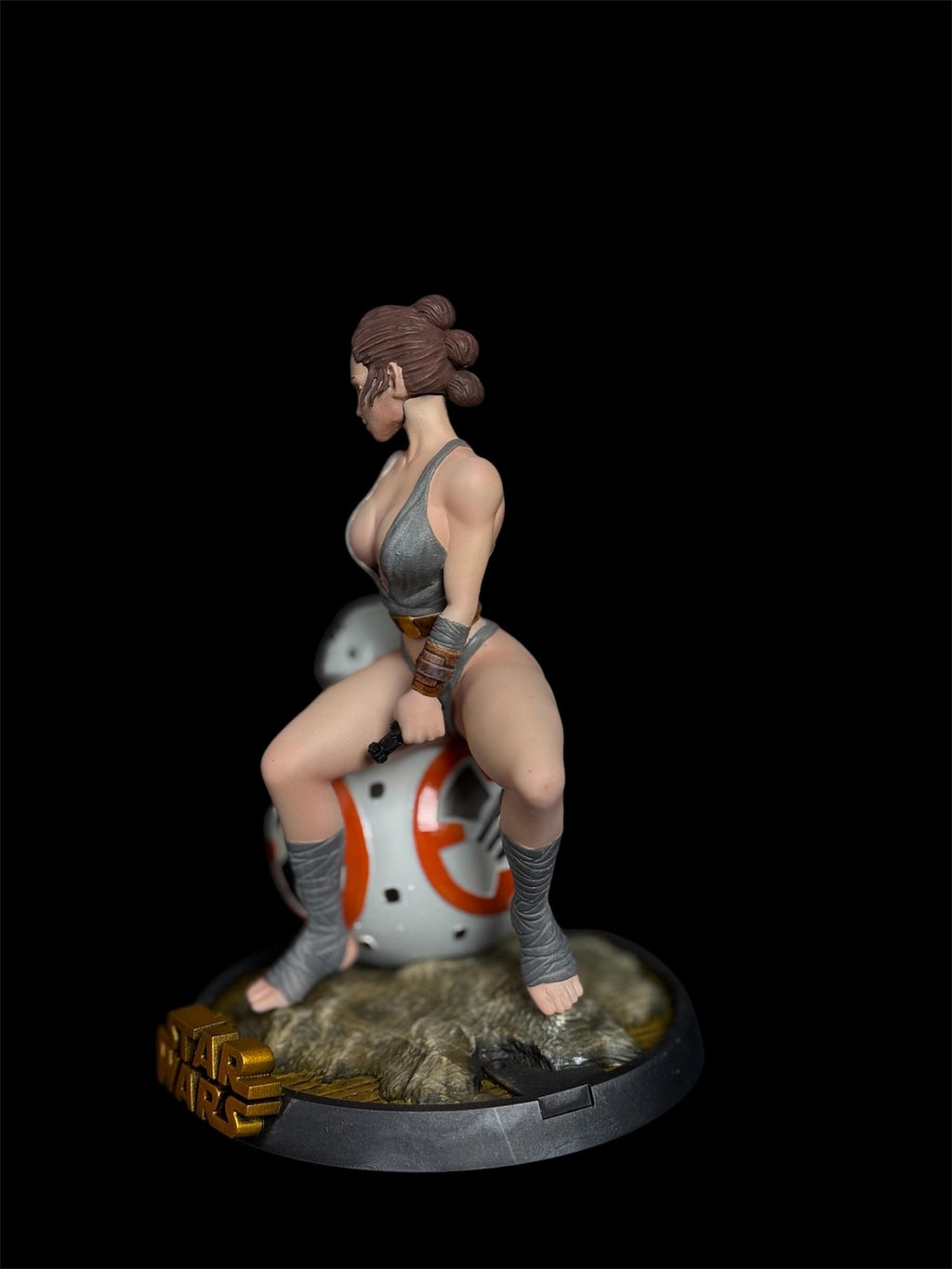 Jedi Protector Pin Up rey figurine| 1/8 hand painted statue