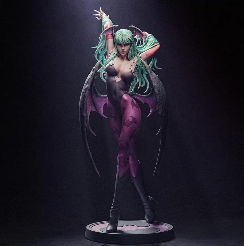 Custom Painted Succubus Figurine – 1/6