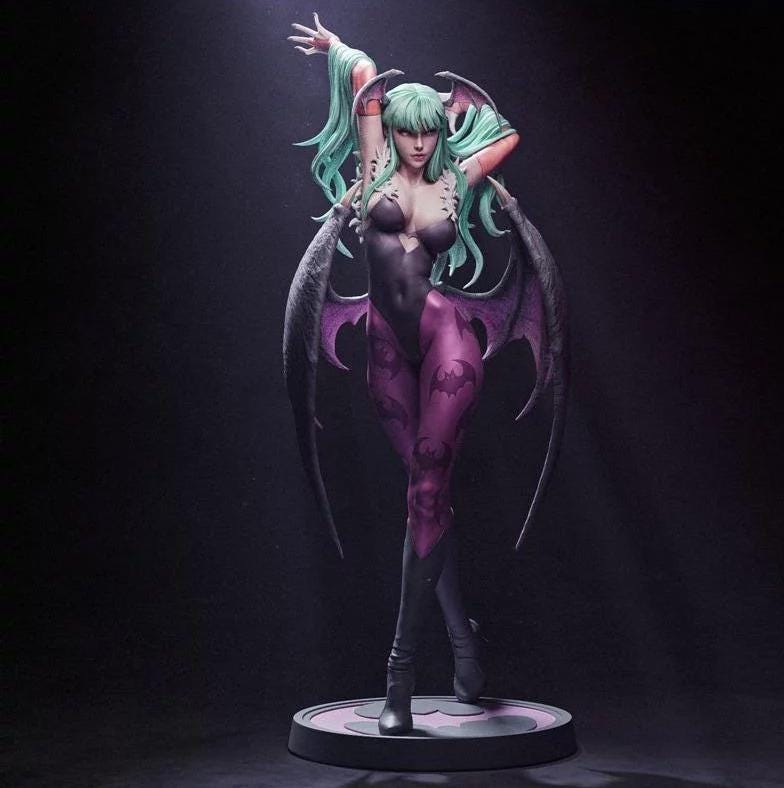 Custom Painted Succubus Figurine – 1/6