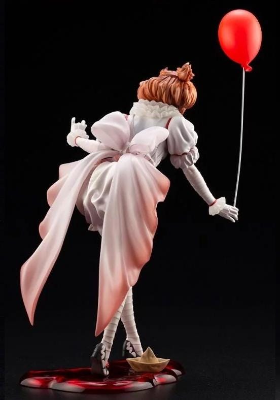 Custom Painted Creepy Clown Figurine – 1/6