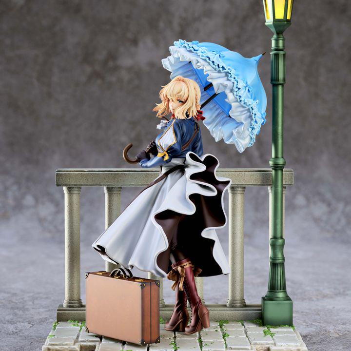 violet evergarden Custom Painted Travel Girl 1/6 Statue diorama
