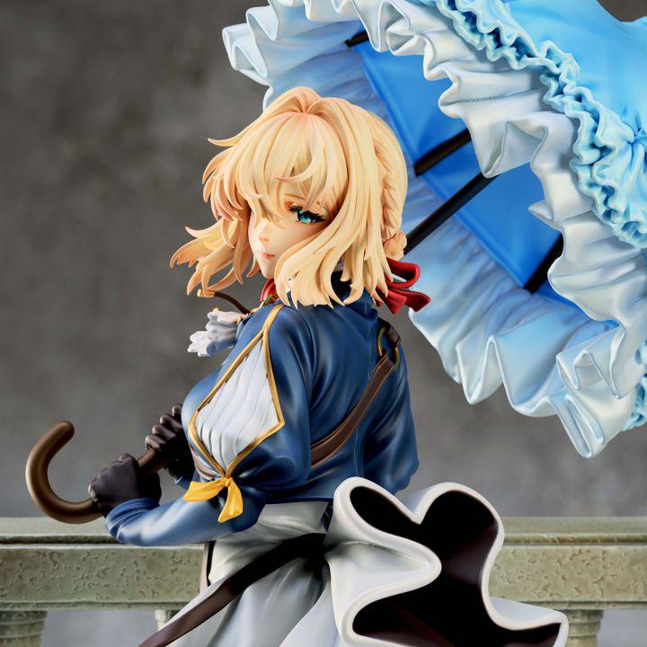 violet evergarden Custom Painted Travel Girl 1/6 Statue diorama