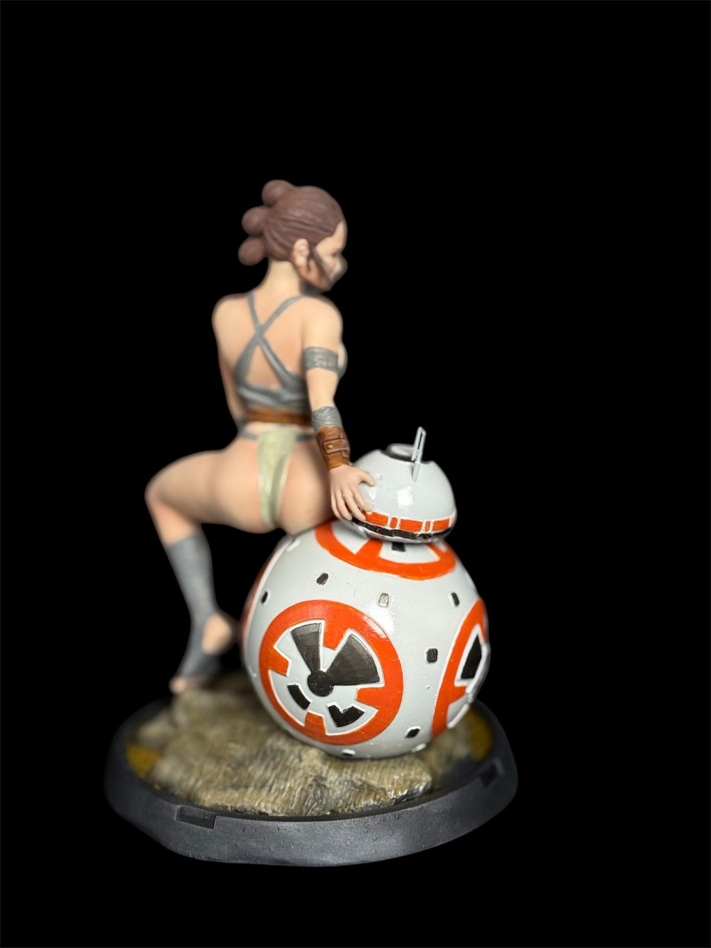 Jedi Protector Pin Up rey figurine| 1/8 hand painted statue