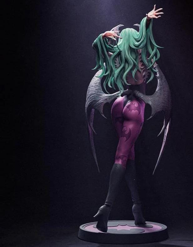 Custom Painted Succubus Figurine – 1/6