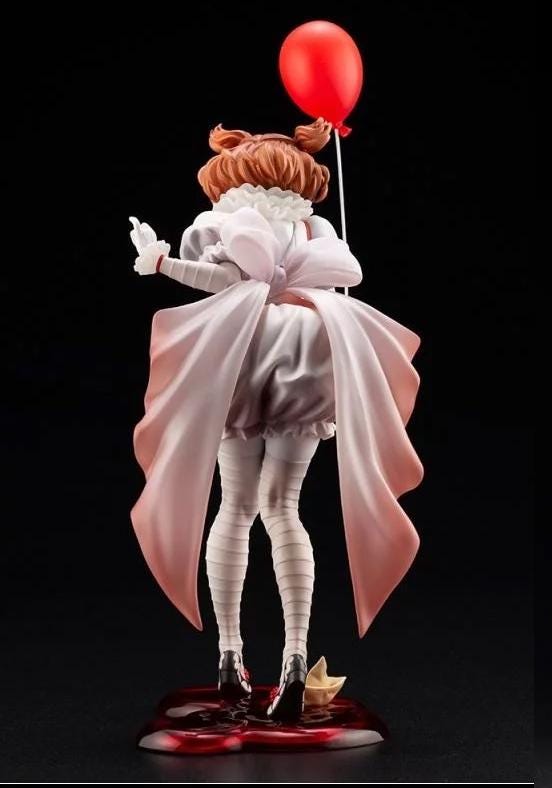 Custom Painted Creepy Clown Figurine – 1/6