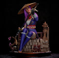 Samurai Kunoichi psy locke Figurine – 1/6 or 1/4 / hand painted