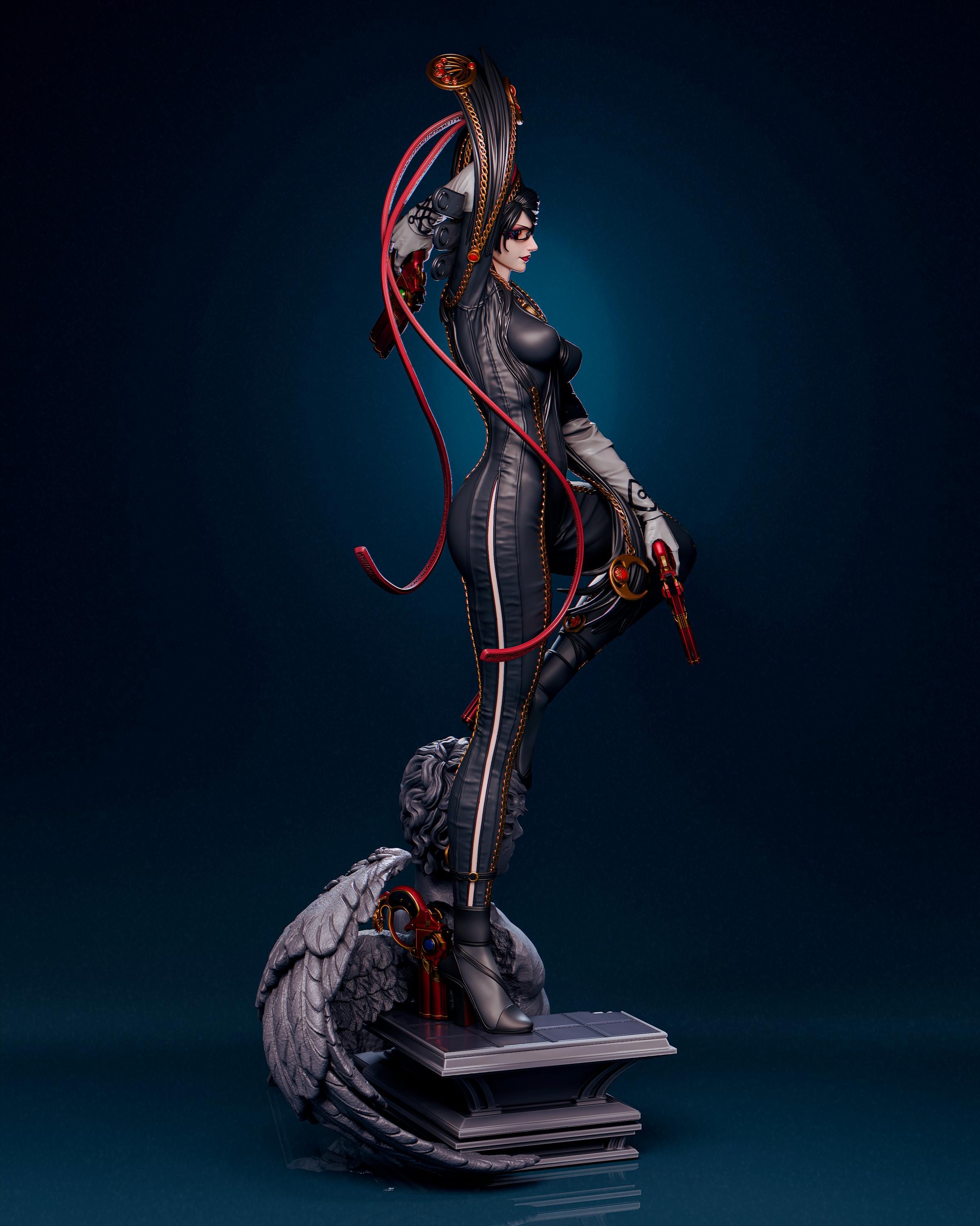 Witch Assassin Figurine – 1/6 Scale Resin Statue / hand painted