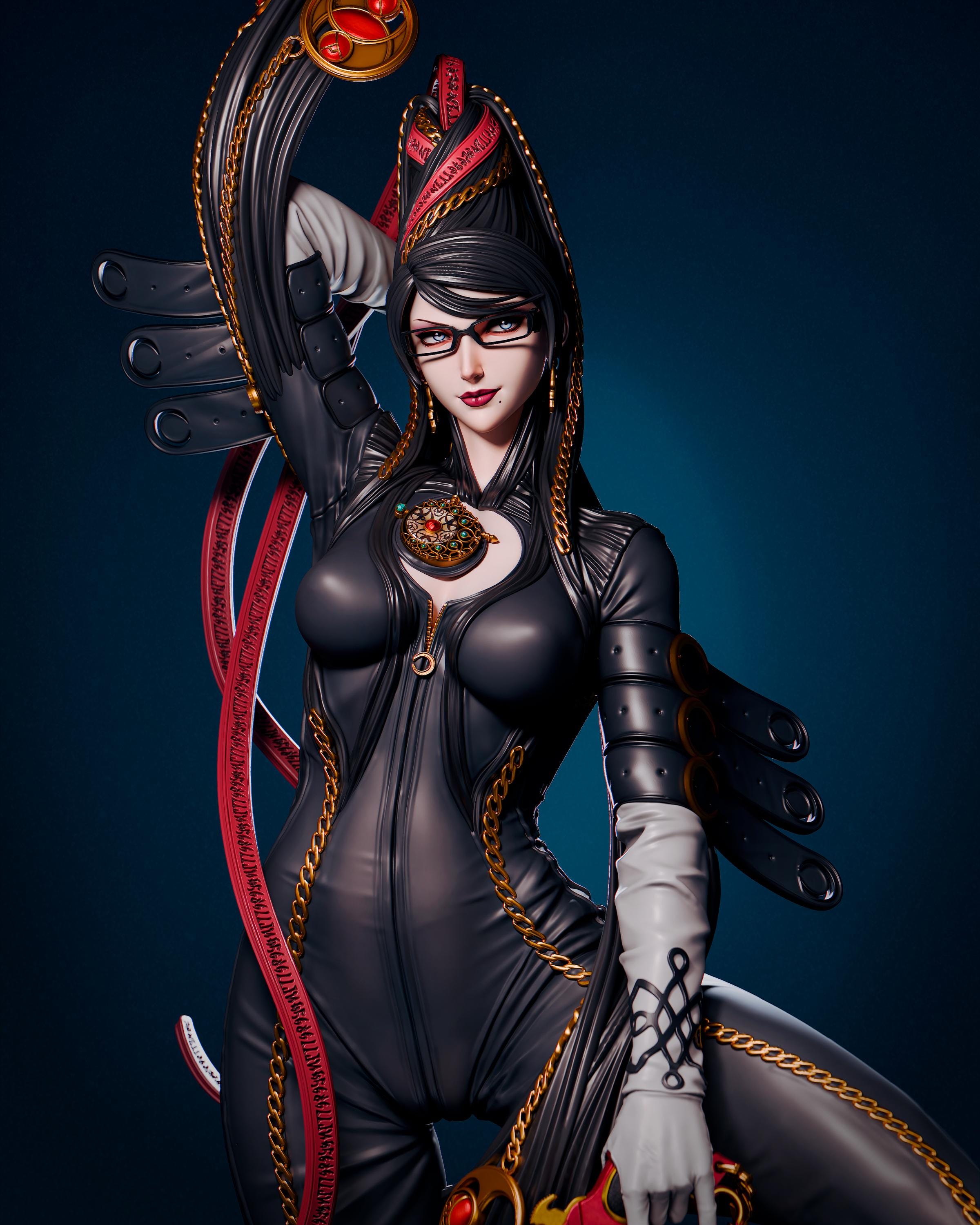 Witch Assassin Figurine – 1/6 Scale Resin Statue / hand painted