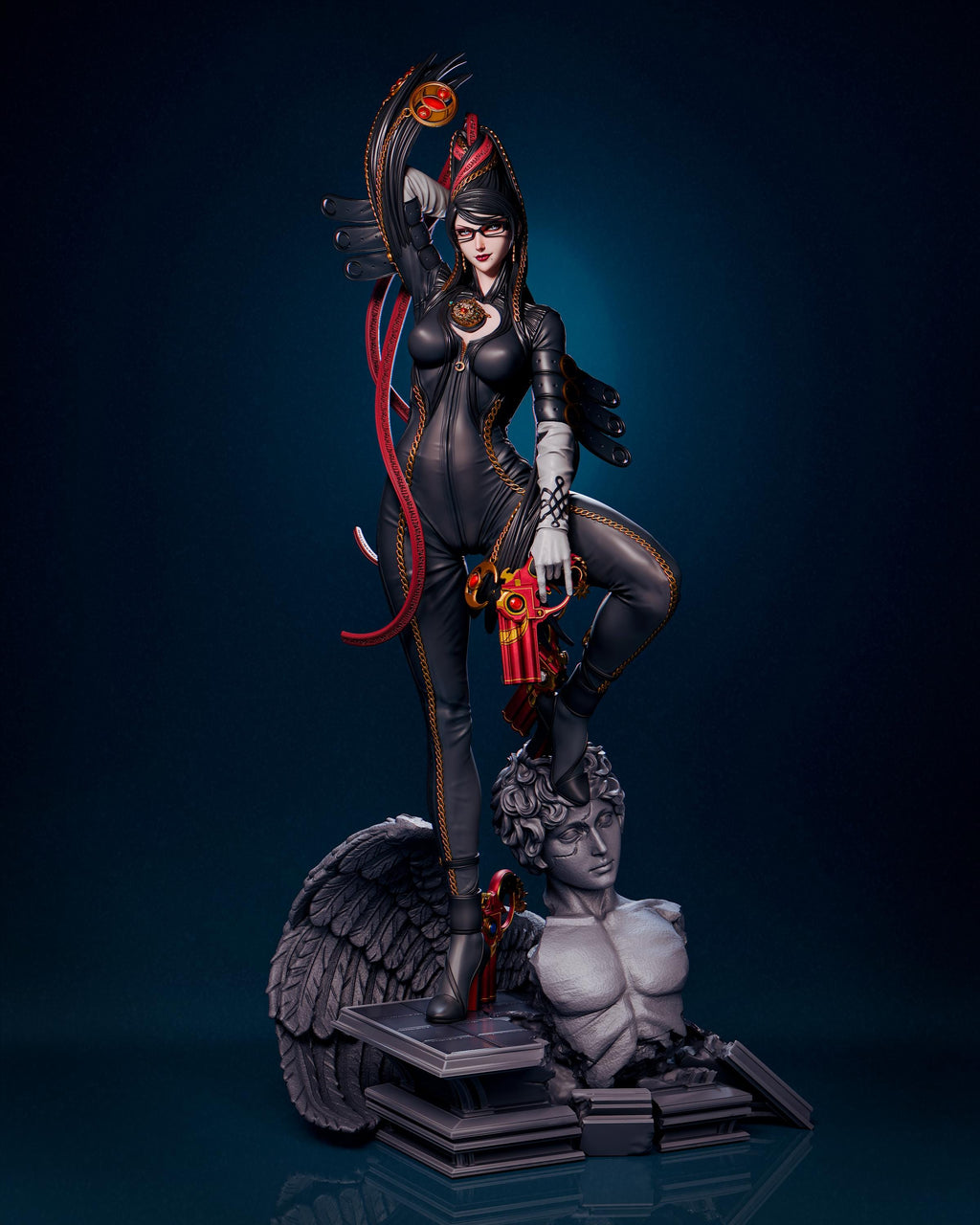 Witch Assassin Figurine – 1/6 Scale Resin Statue / hand painted