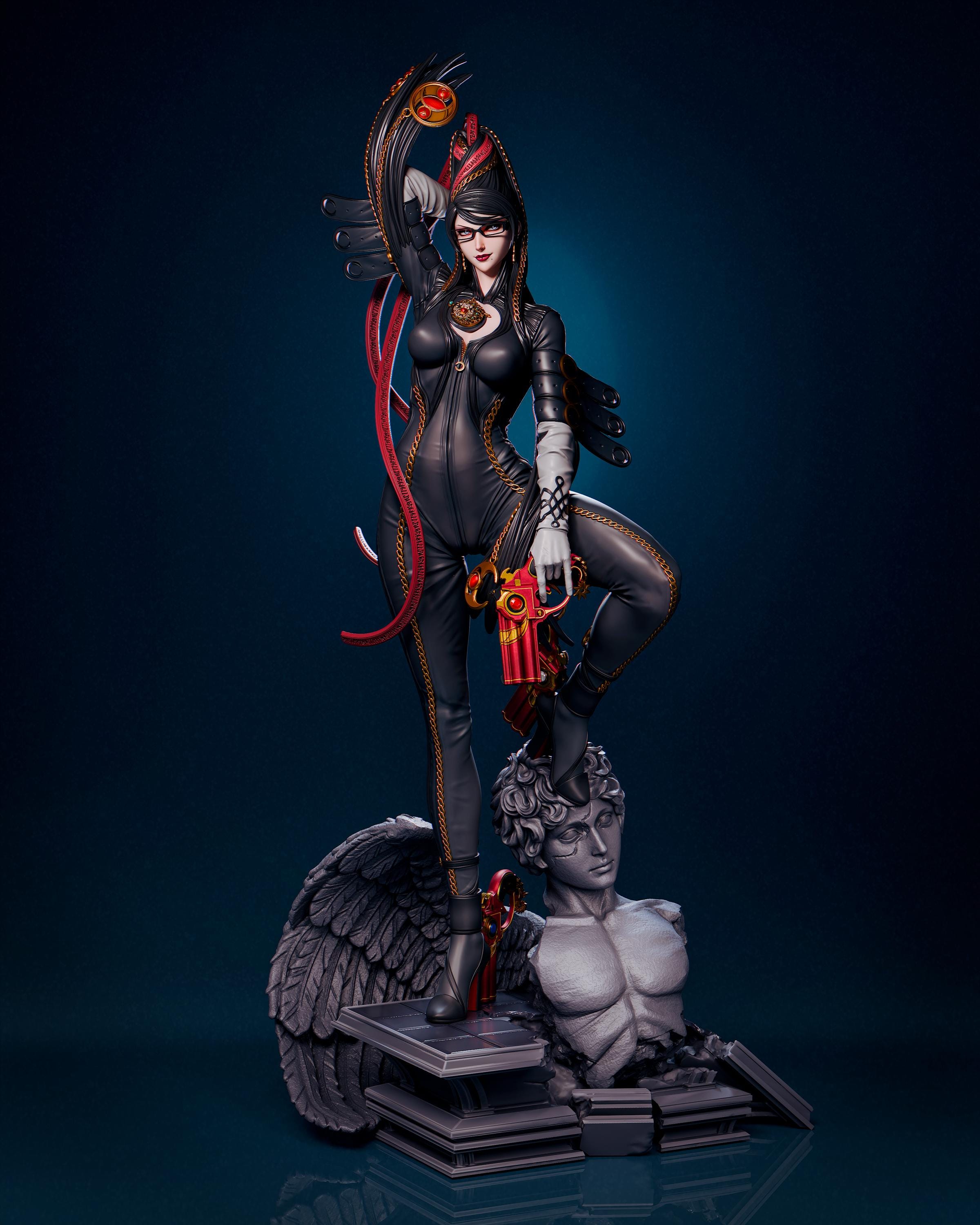 Witch Assassin Figurine – 1/6 Scale Resin Statue / hand painted