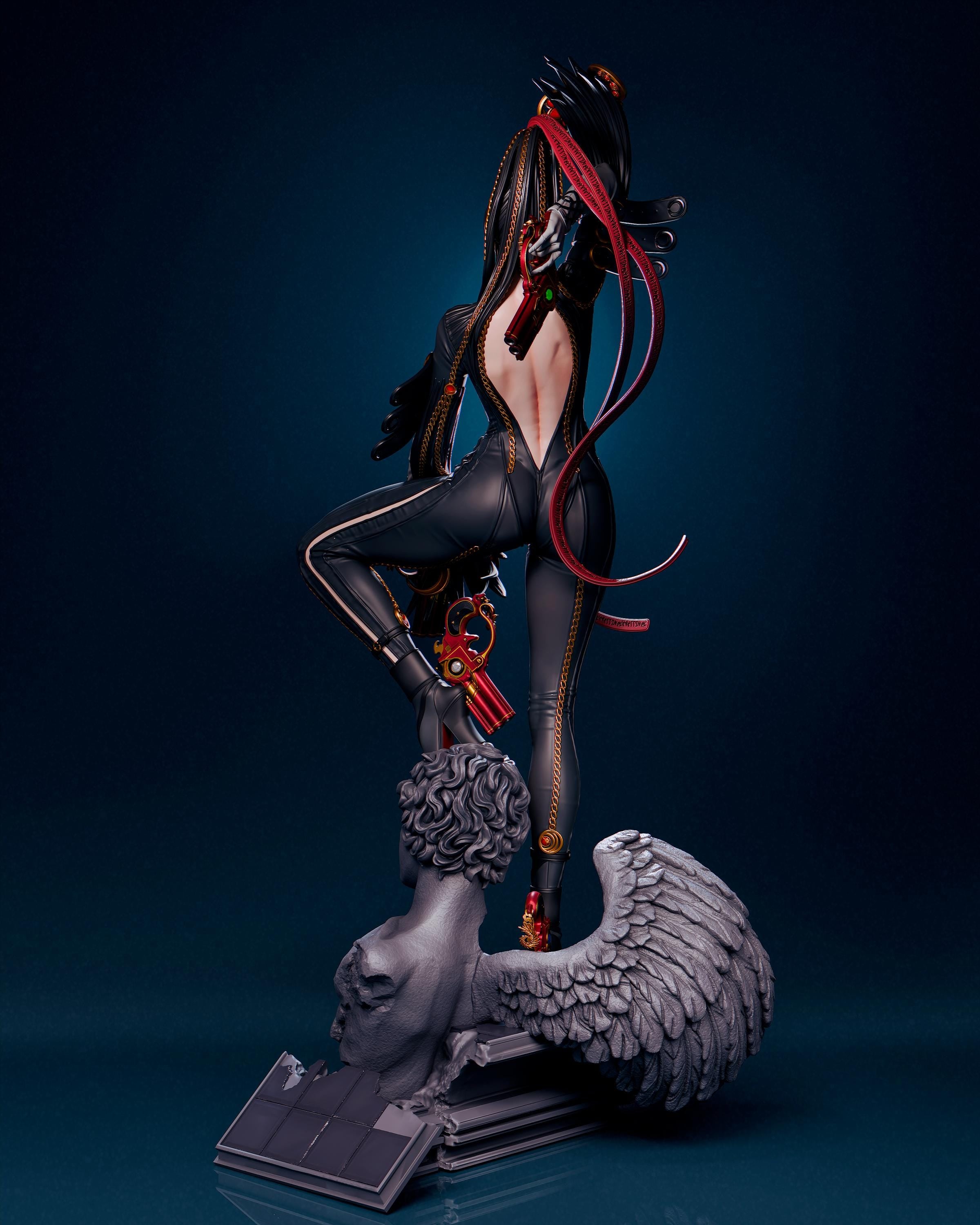 Witch Assassin Figurine – 1/6 Scale Resin Statue / hand painted