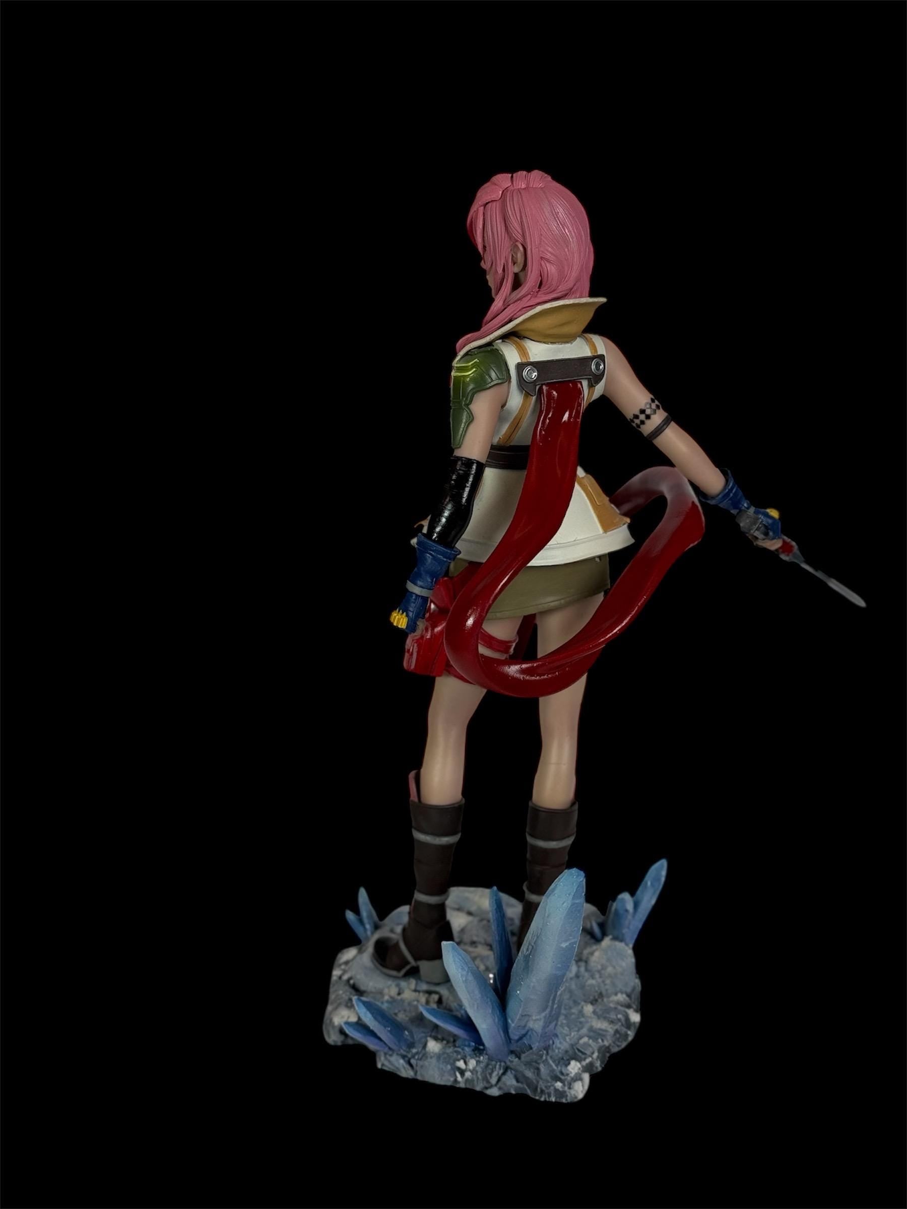 Custom Painted Fighter Girl – 1/6 Scale Fantasy statue