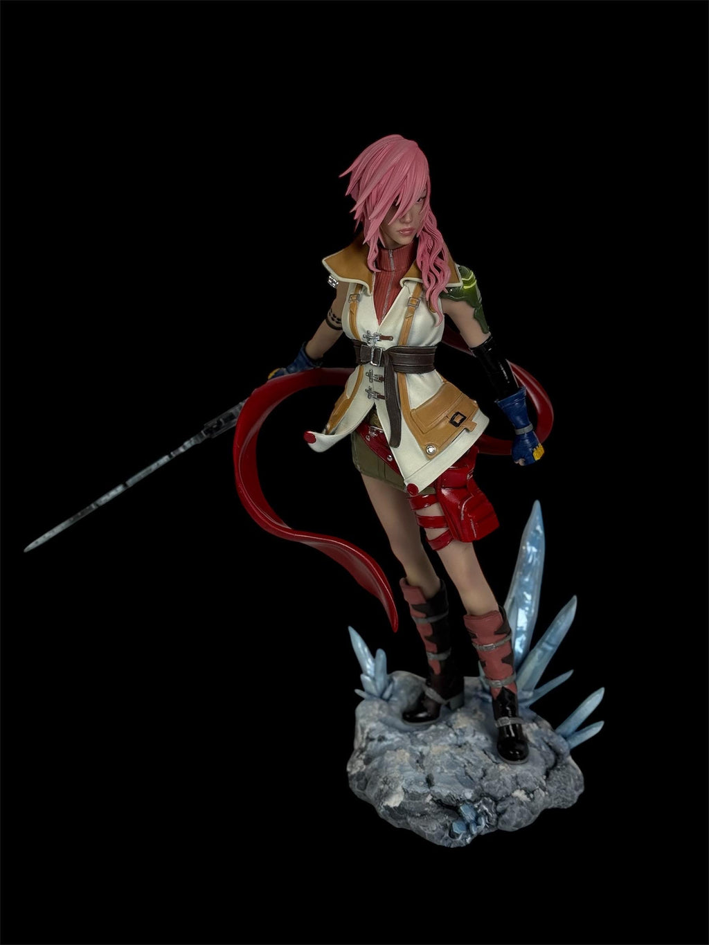Custom Painted Fighter Girl – 1/6 Scale Fantasy statue