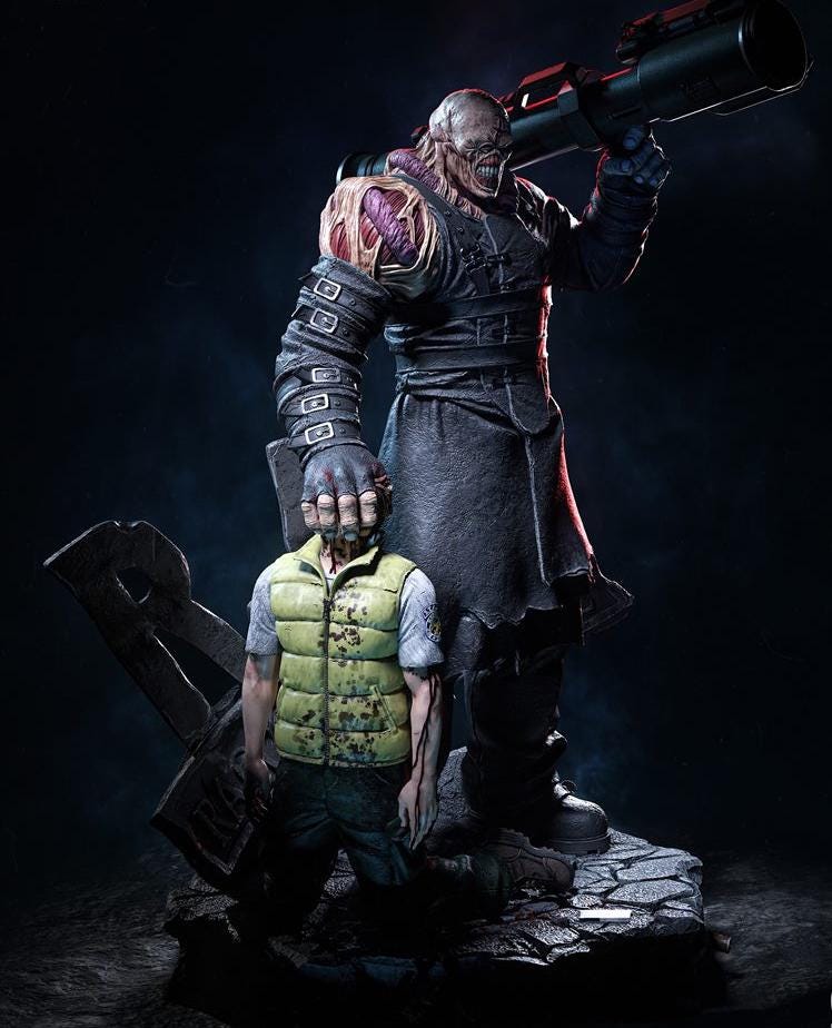 Colossal Mutated Nemesis Enforcer – 1/6 Scale • Hand Painted Statue • Display Piece 45cm