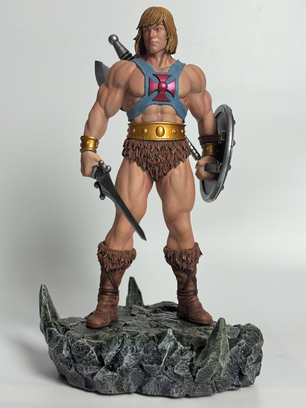 Legendary Barbarian Custom Figurine | 1/6 scale hand painted