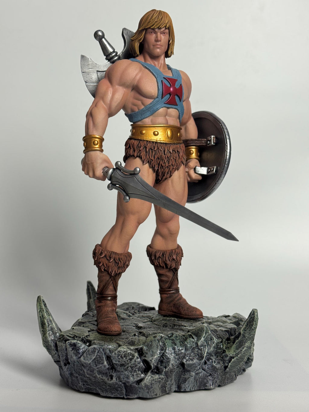 Legendary Barbarian Custom Figurine | 1/6 scale hand painted