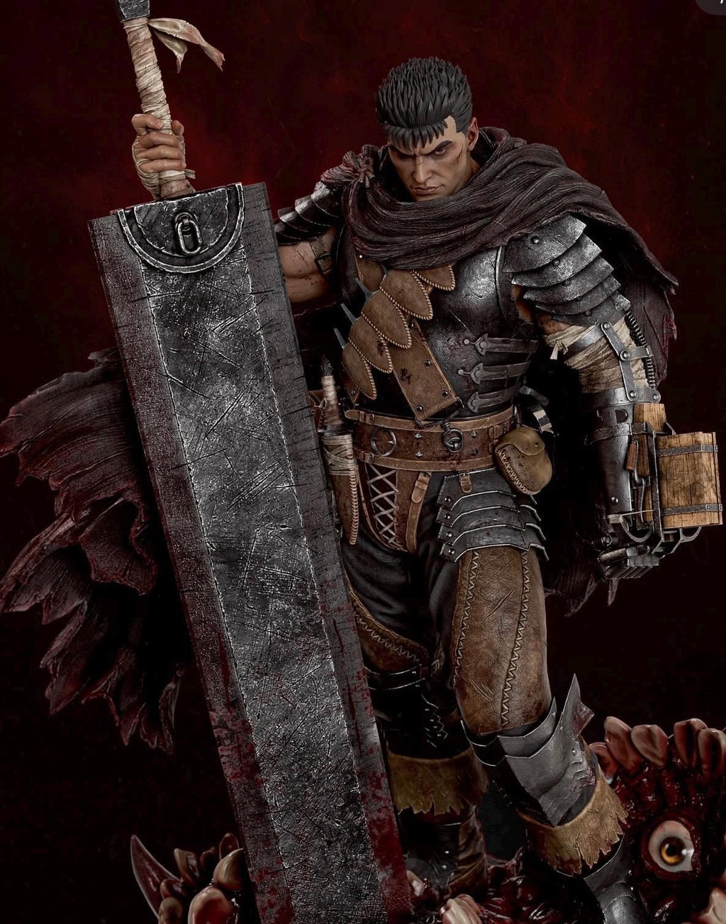 Hand Painted Dark Slayer with guts Resin Statue • 1/6 or 1/4 Scale
