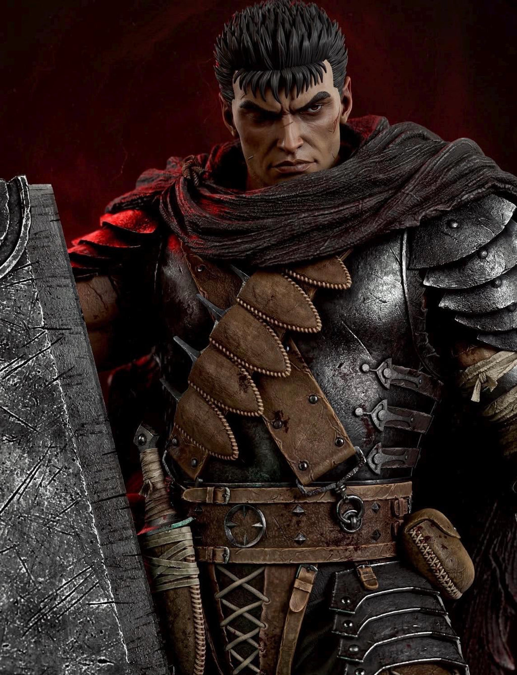 Hand Painted Dark Slayer with guts Resin Statue • 1/6 or 1/4 Scale