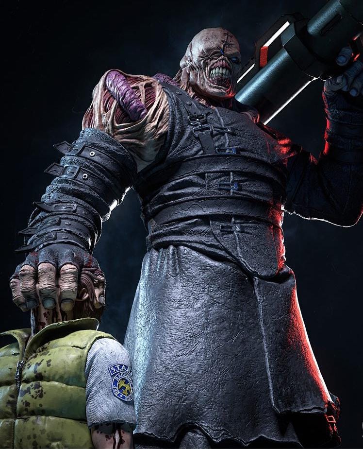 Colossal Mutated Nemesis Enforcer – 1/6 Scale • Hand Painted Statue • Display Piece 45cm