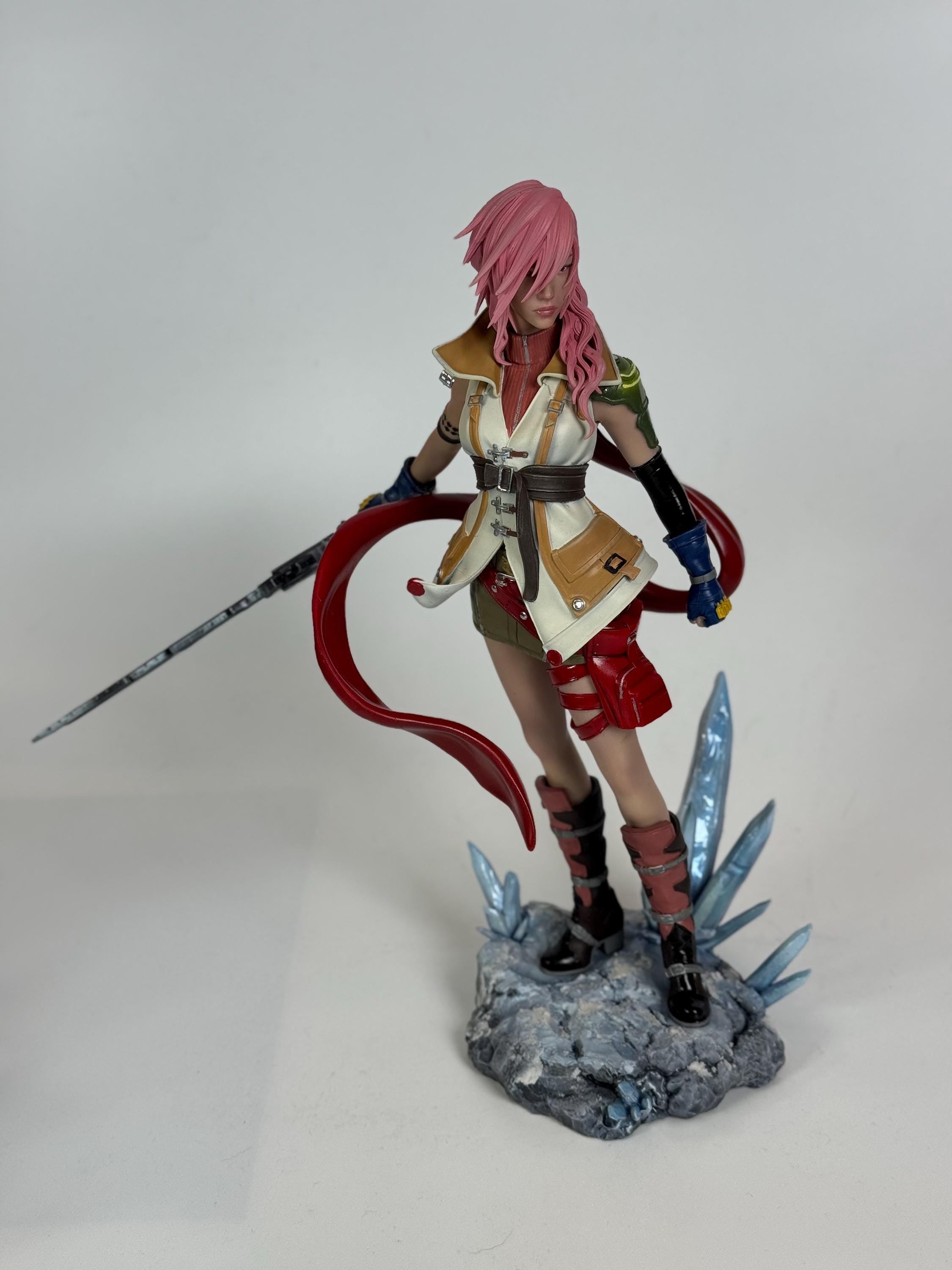 Custom Painted Fighter Girl – 1/6 Scale Fantasy statue