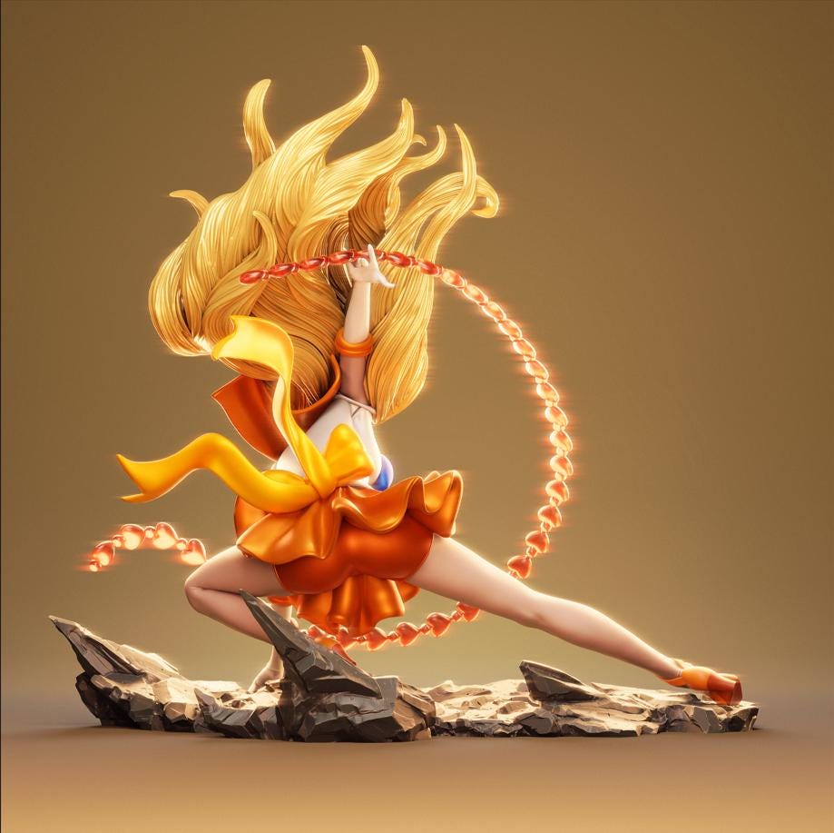 Cosmic Guardian Warrior • 1/6 Scale Statue custom painted