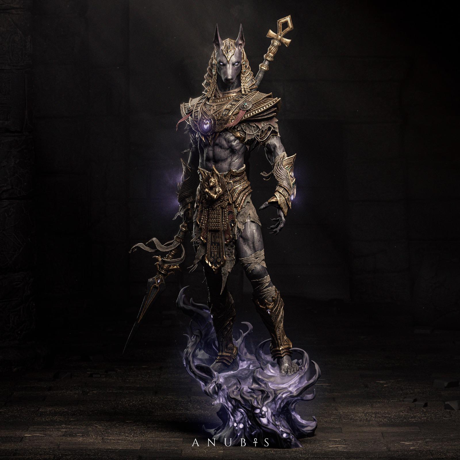Anubis - Ancient Death Guardian Warrior • 1/6 Scale Statue or 1/4