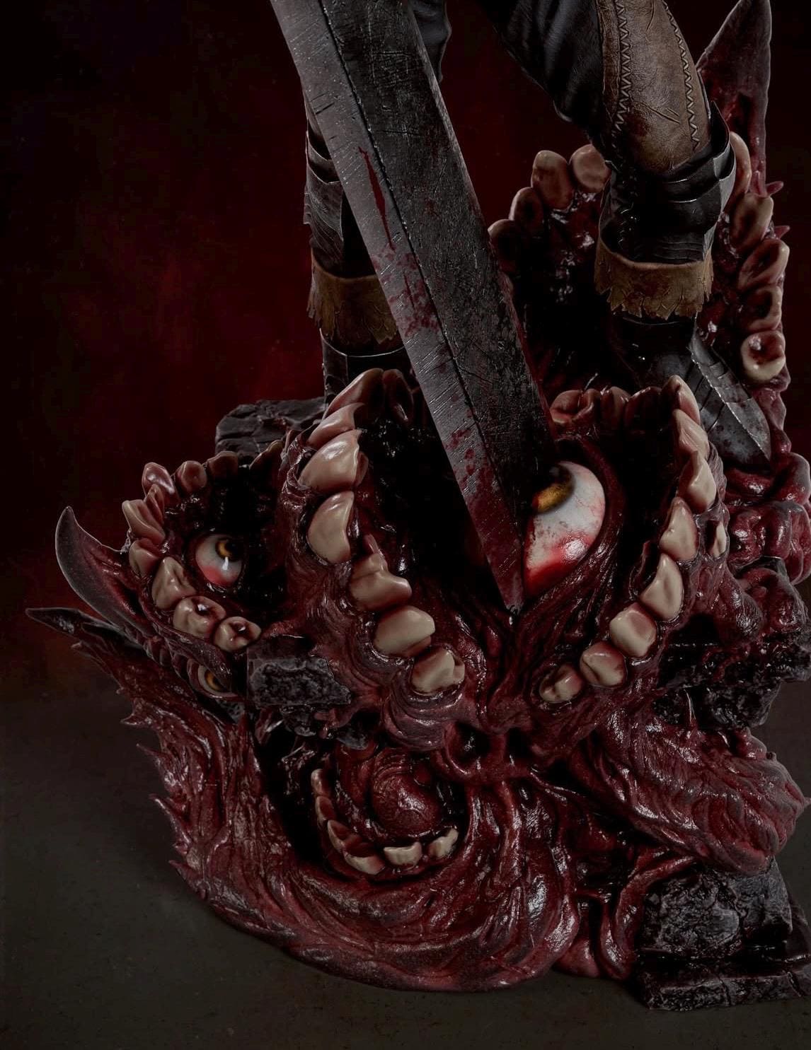 Hand Painted Dark Slayer with guts Resin Statue • 1/6 or 1/4 Scale