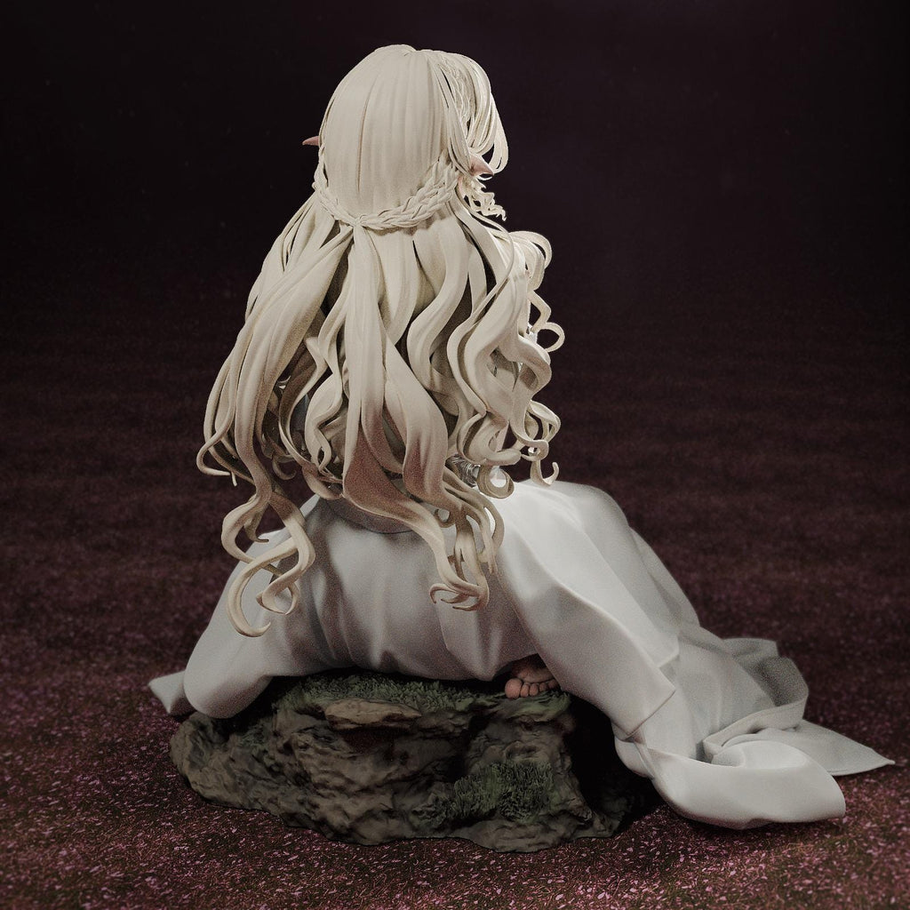 Painted Custom Figurine – Moonlit Elven Maiden • 1/6 Scale Collectible Statue