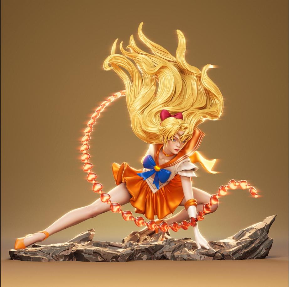 Cosmic Guardian Warrior • 1/6 Scale Statue custom painted
