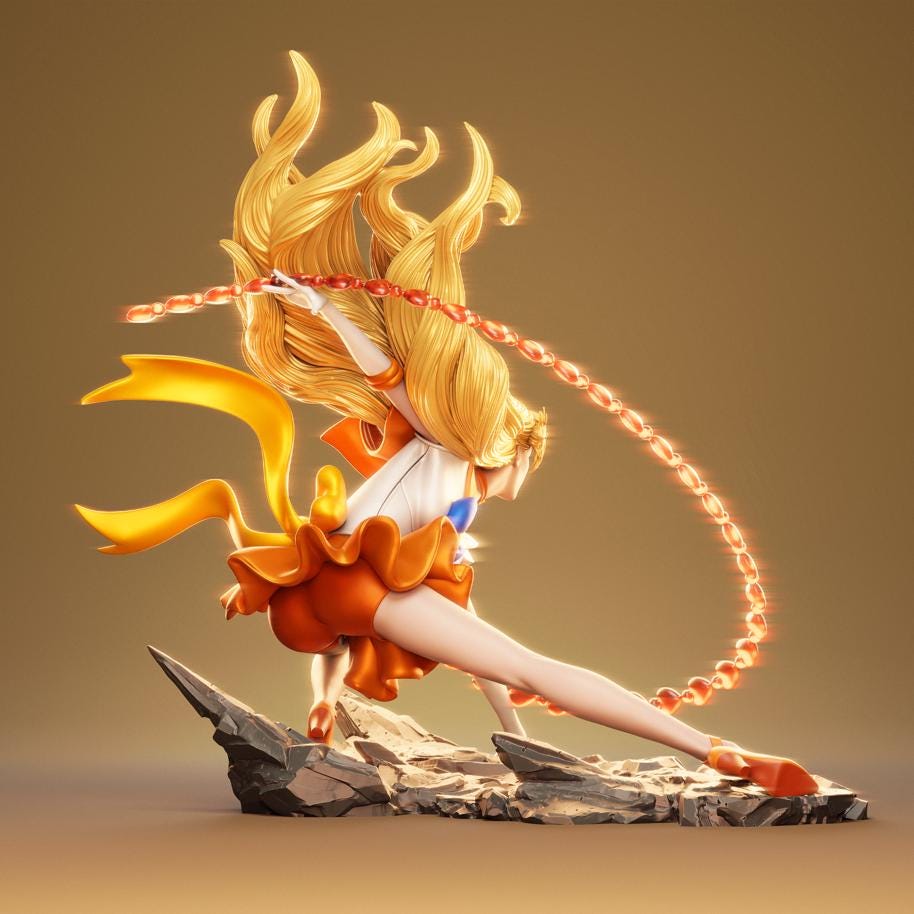 Cosmic Guardian Warrior • 1/6 Scale Statue custom painted