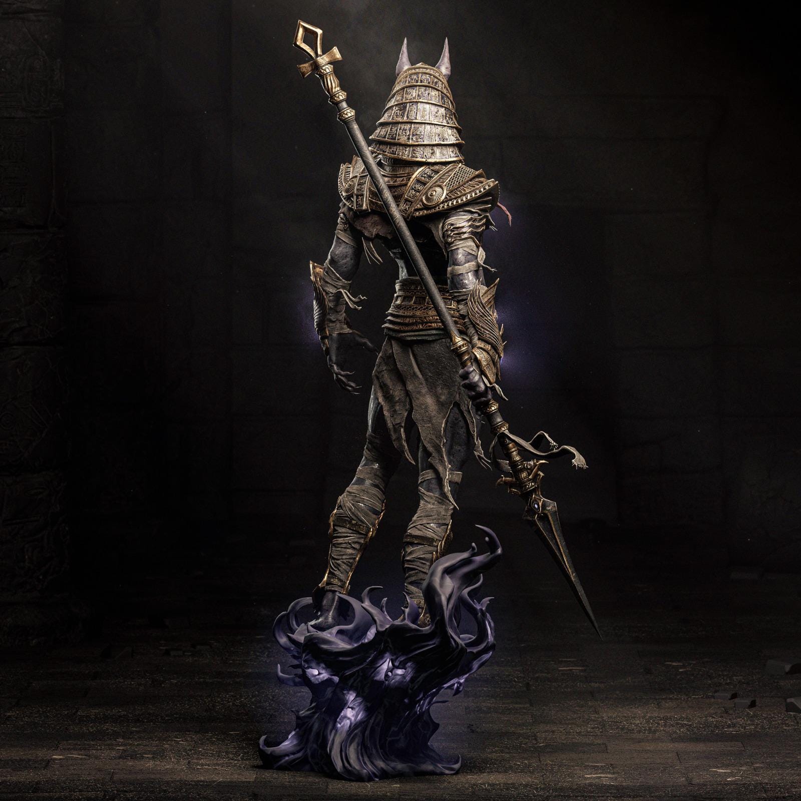 Anubis - Ancient Death Guardian Warrior • 1/6 Scale Statue or 1/4