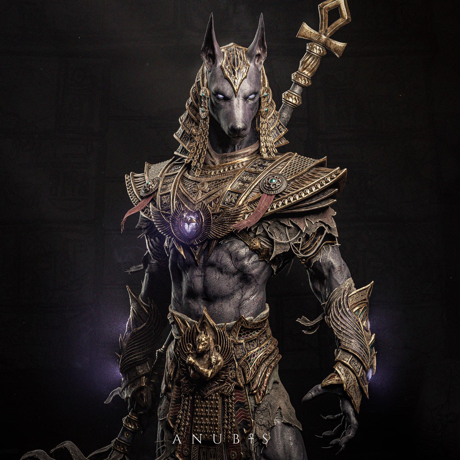 Anubis - Ancient Death Guardian Warrior • 1/6 Scale Statue or 1/4