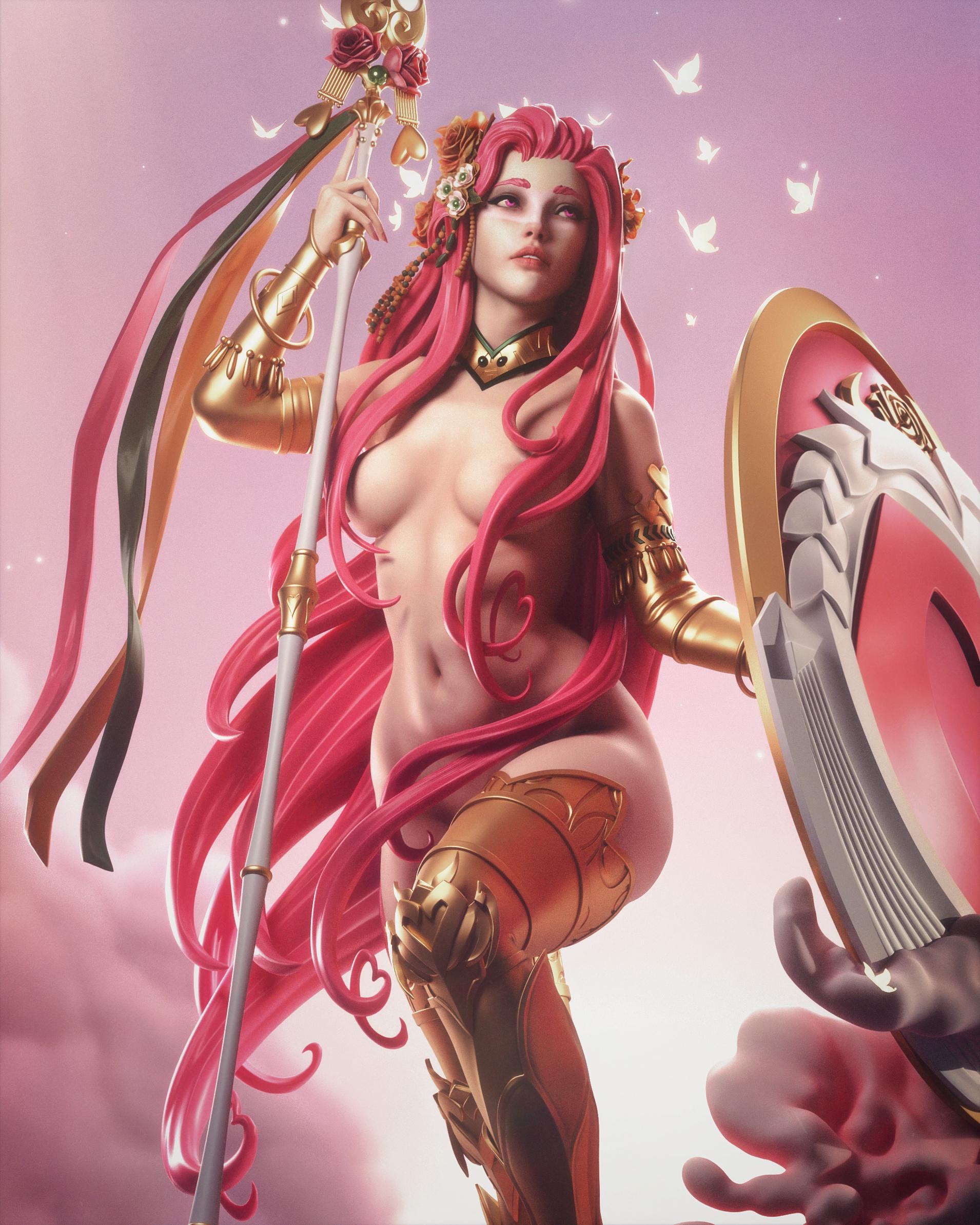 Aphrodite Godness Guardian of Love & Valor • 1/6 Scale Statue or 1/4