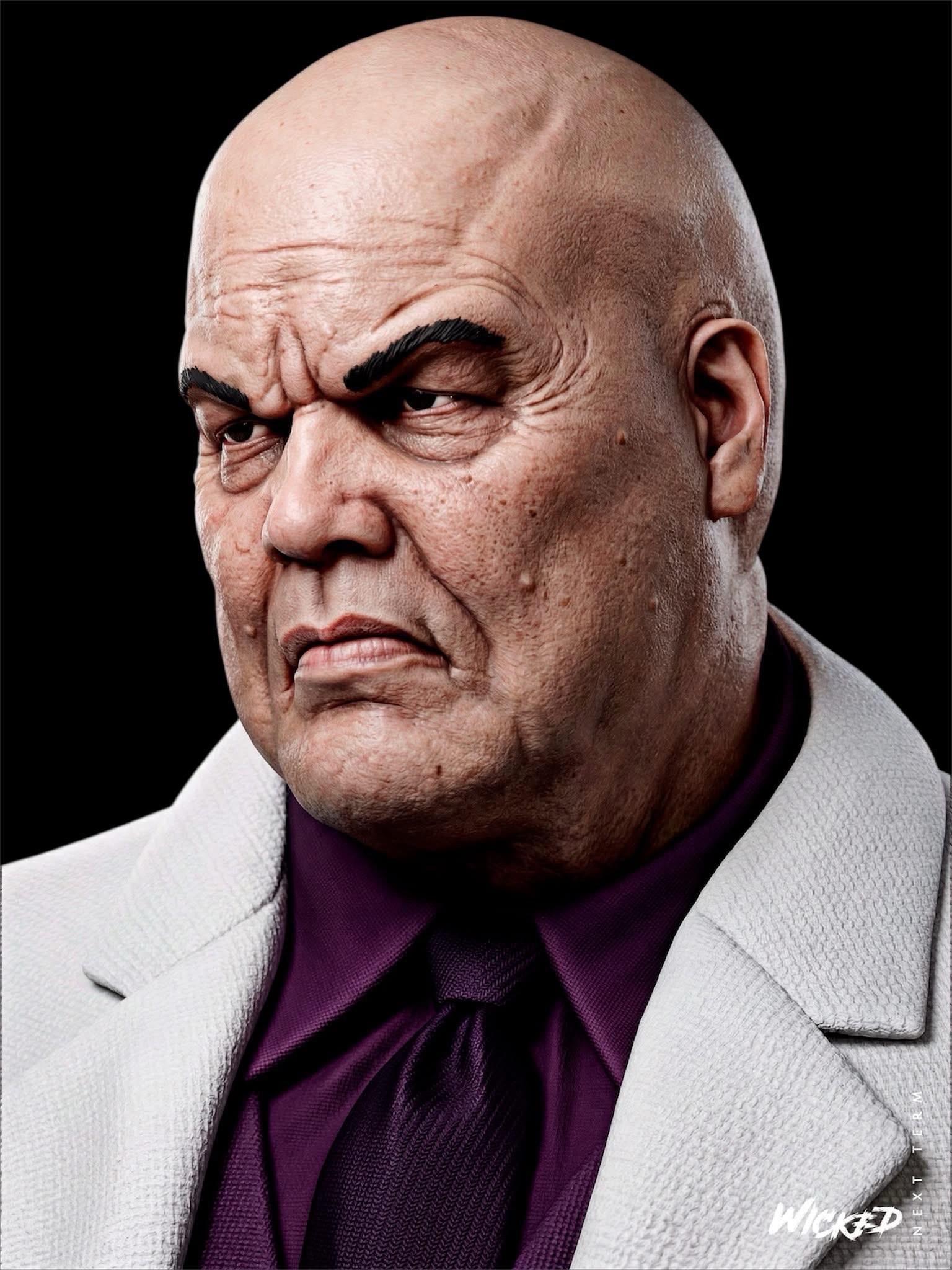 Brutal Crime Boss Statue – 1/6 hand Painted Figurine with Diorama Base