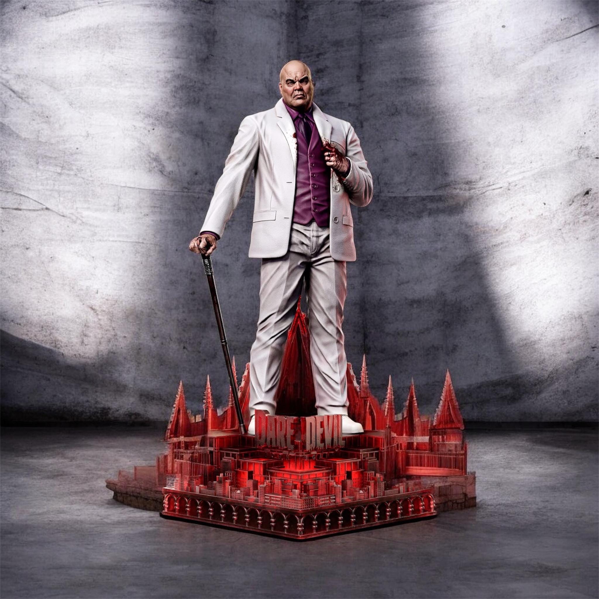 Brutal Crime Boss Statue – 1/6 hand Painted Figurine with Diorama Base