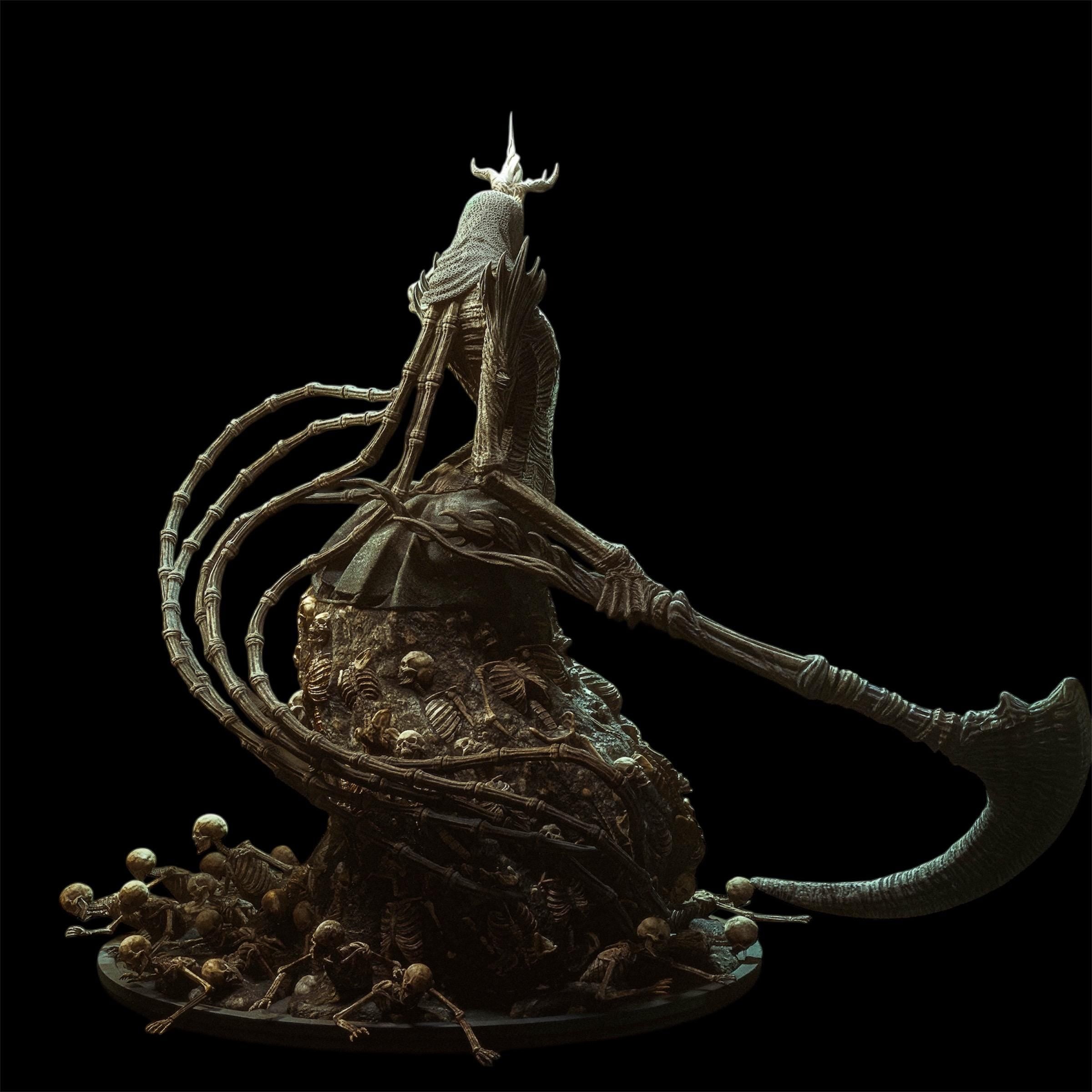 Harbinger of Decay | Hand-Painted Statue
