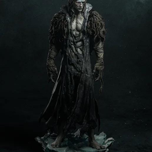 Tormented Flesh Golem – Dark Gothic Custom Figurine | Hand-Painted 1/6 or 1/4