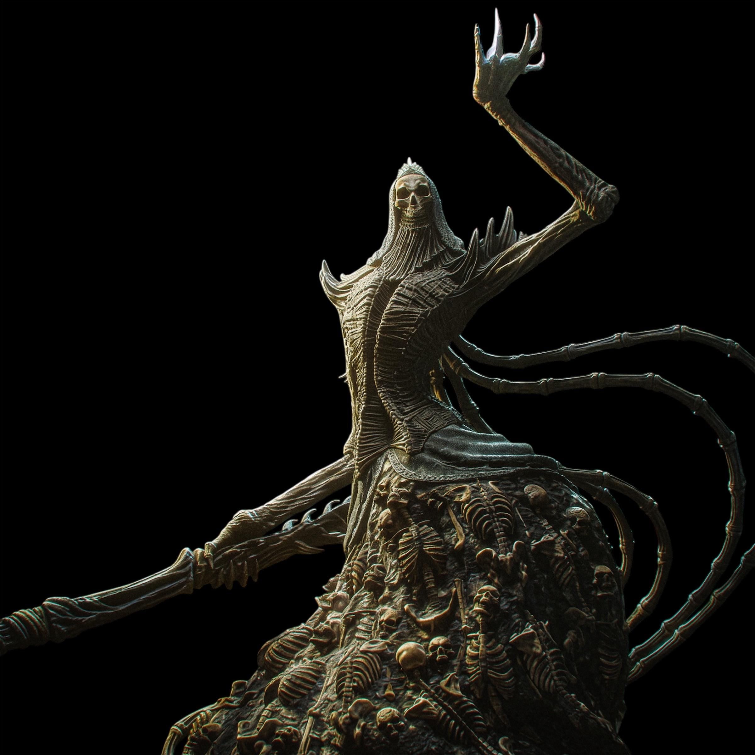 Harbinger of Decay | Hand-Painted Statue