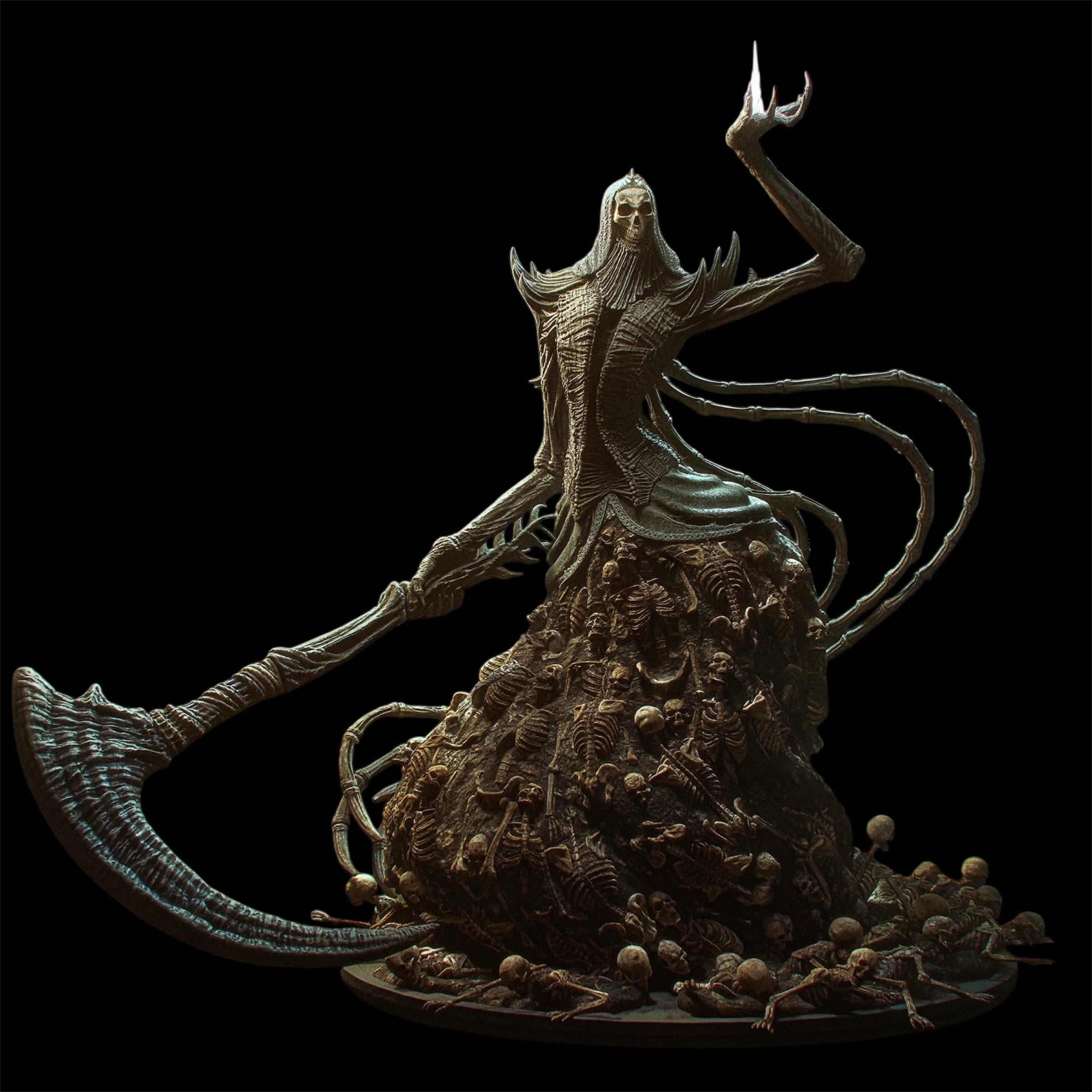 Harbinger of Decay | Hand-Painted Statue