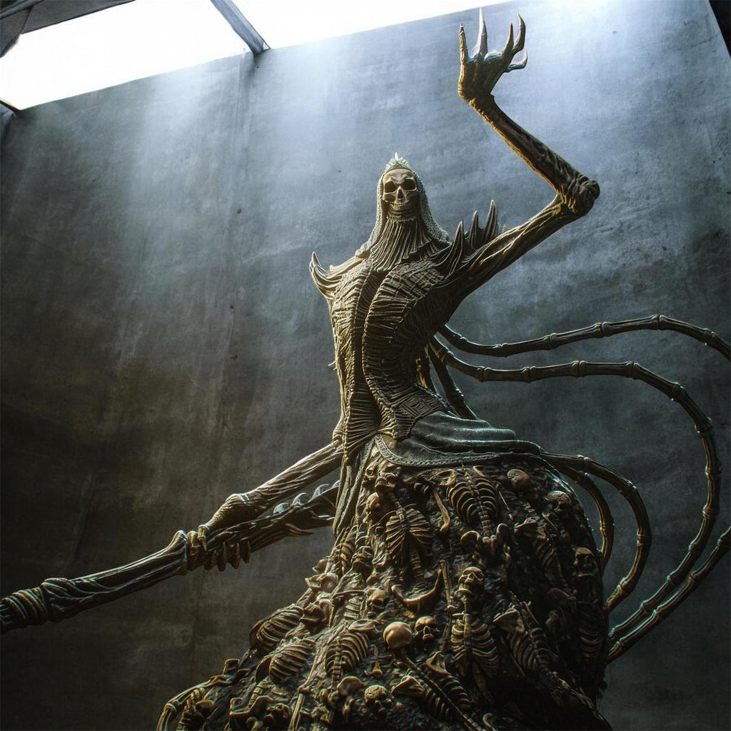 Harbinger of Decay | Hand-Painted Statue