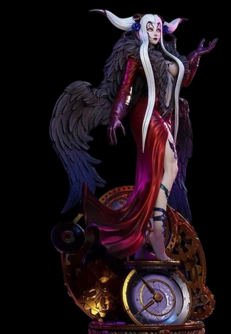 Dark Fantasy Demon Queen – Hand Painted Custom Resin Statue 1/6