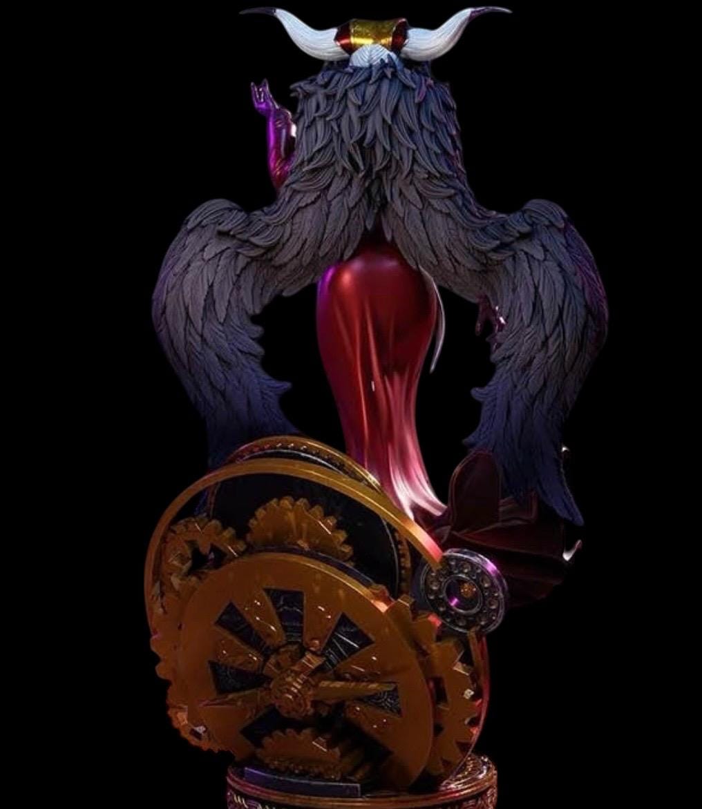 Dark Fantasy Demon Queen – Hand Painted Custom Resin Statue 1/6