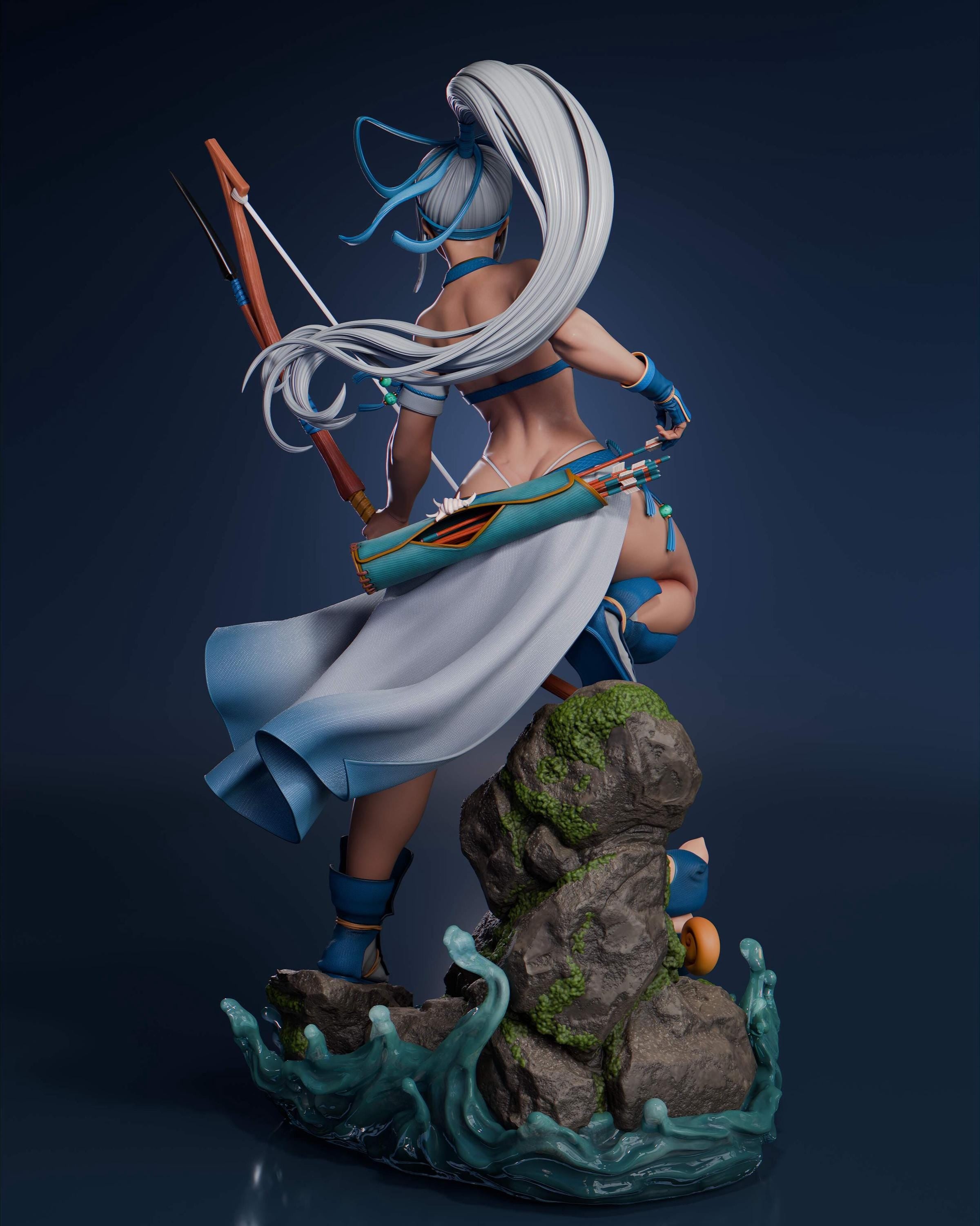 Ocean Spirit Archer – 1/6 Scale hand Painted
