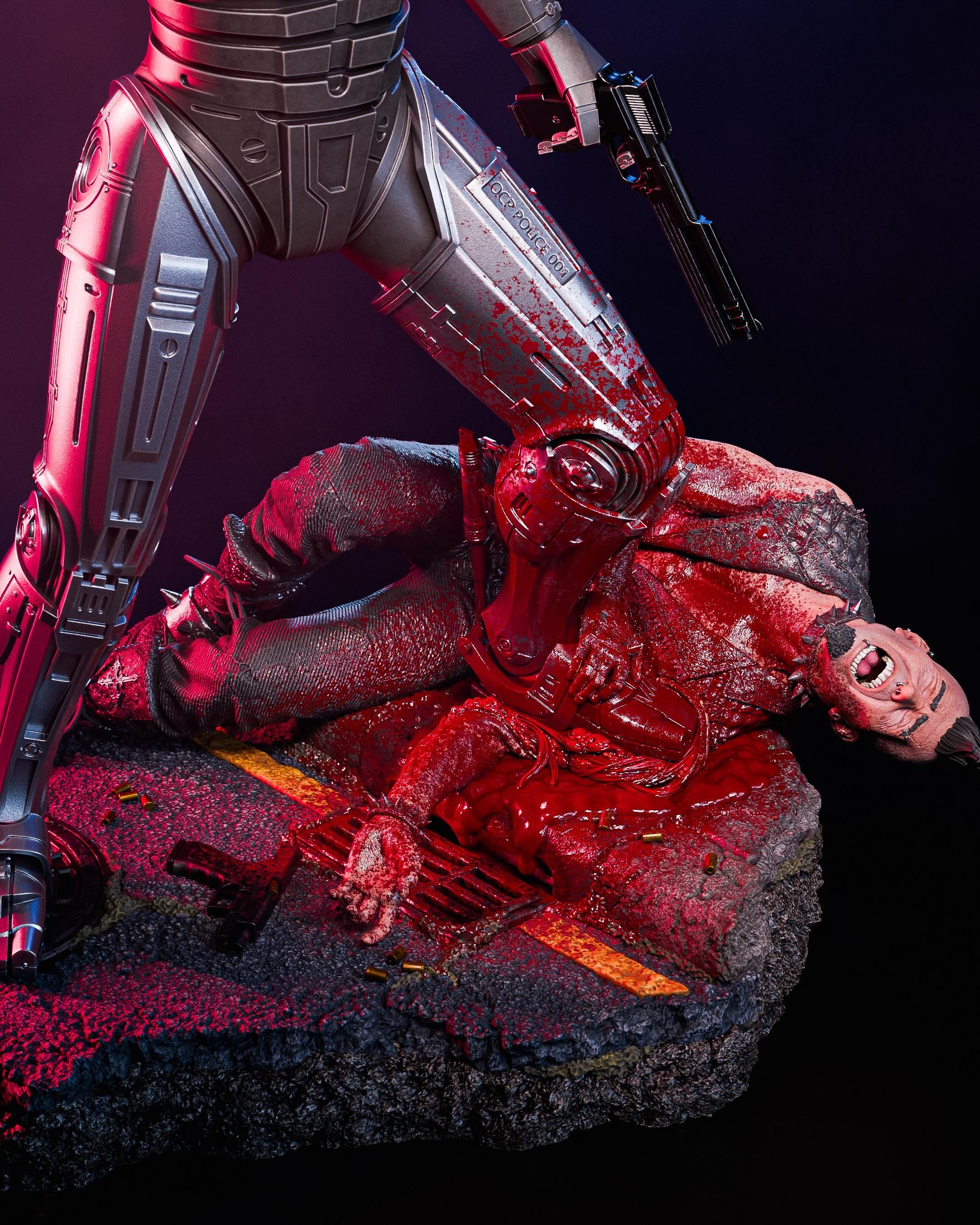 Cybernetic Justice Enforcer – 1/6 Scale hand Painted Statue