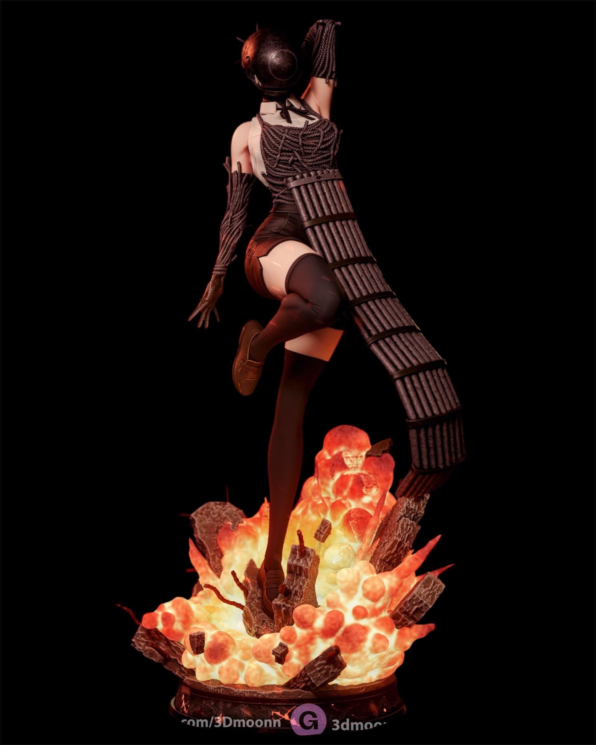 Explosive rezen – Hand Painted Resin Statue 1/6